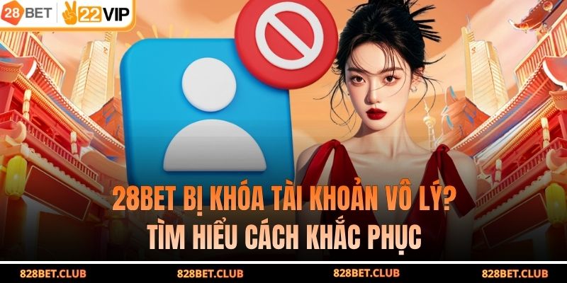 28BET Bị Khóa Tài Khoản Vô Lý? Tìm Hiểu Cách Khắc Phục
