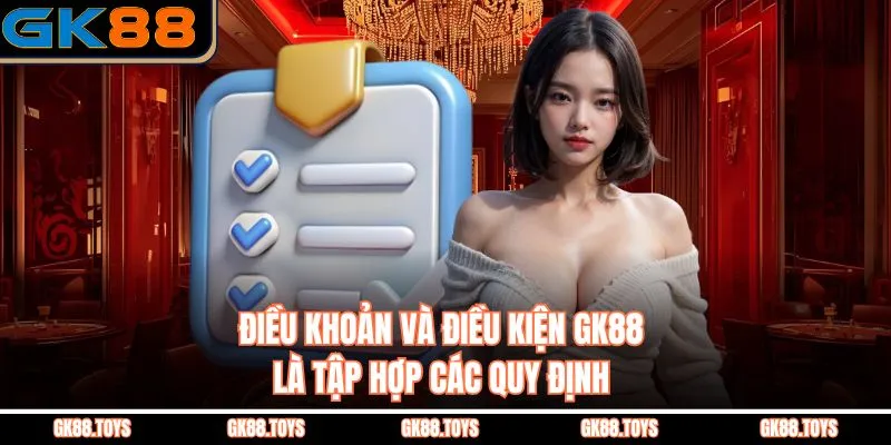 Điều Khoản Và Điều Kiện GK88 là tập hợp các quy định 